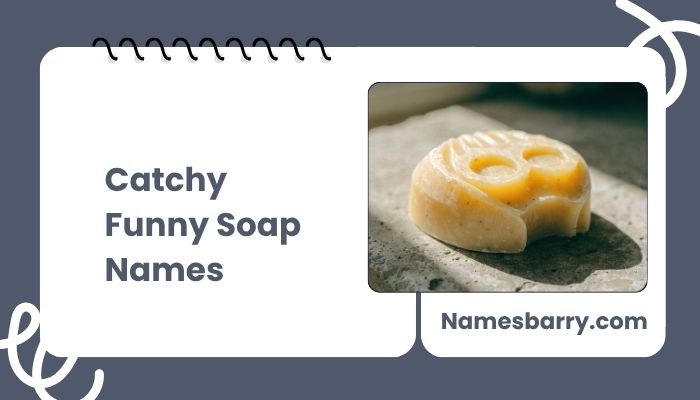 Catchy Funny Soap Names