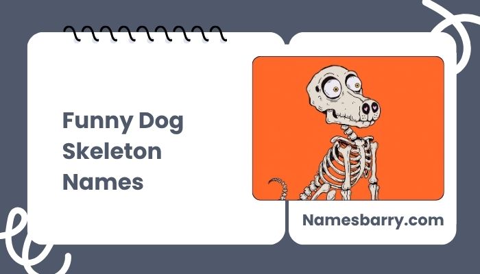 Funny Dog Skeleton Names