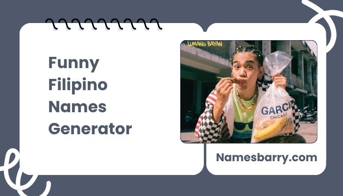 Funny Filipino Names Generator