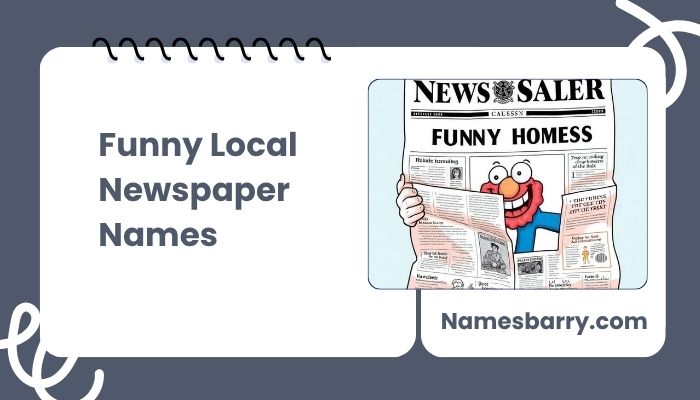 Funny Local Newspaper Names