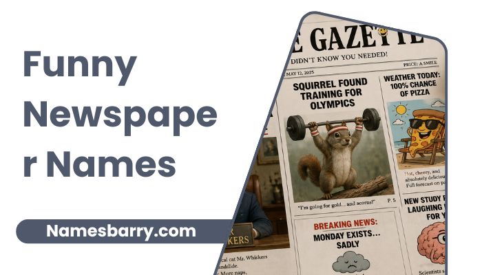 Funny Newspaper Names