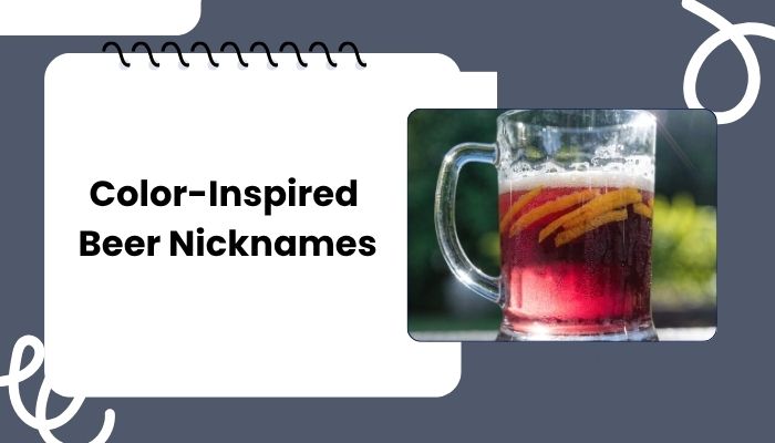 Color-Inspired Beer Nicknames