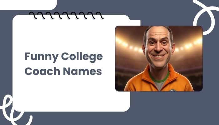 Funny College Coach Names