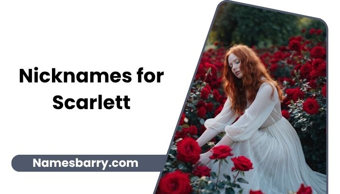 Nicknames for Scarlett