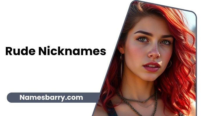 Rude Nicknames