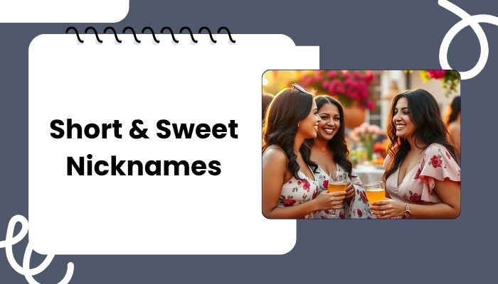 Short & Sweet Nicknames