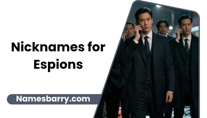 Nicknames for Espions